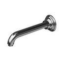 Satin Brass Shower Arm with Flange M24985
