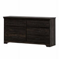 6 Drawer Double Dresser R756
