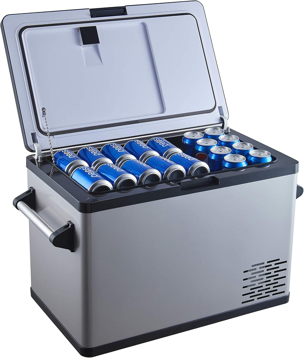 Portable Car Refrigerator with Compressor Touch Screen, -4℉ ~ 68℉, 12V/24V DC and 110v AC S901039