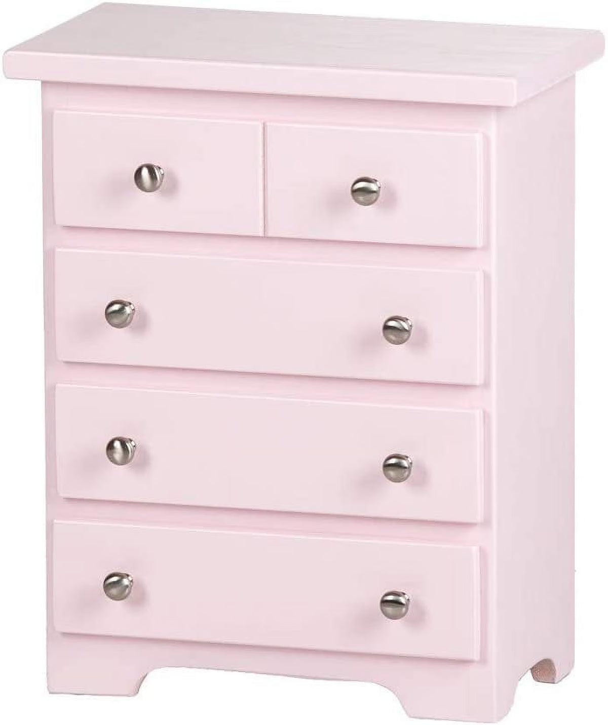 Pink Wooden Doll Chest of Drawers M99604
