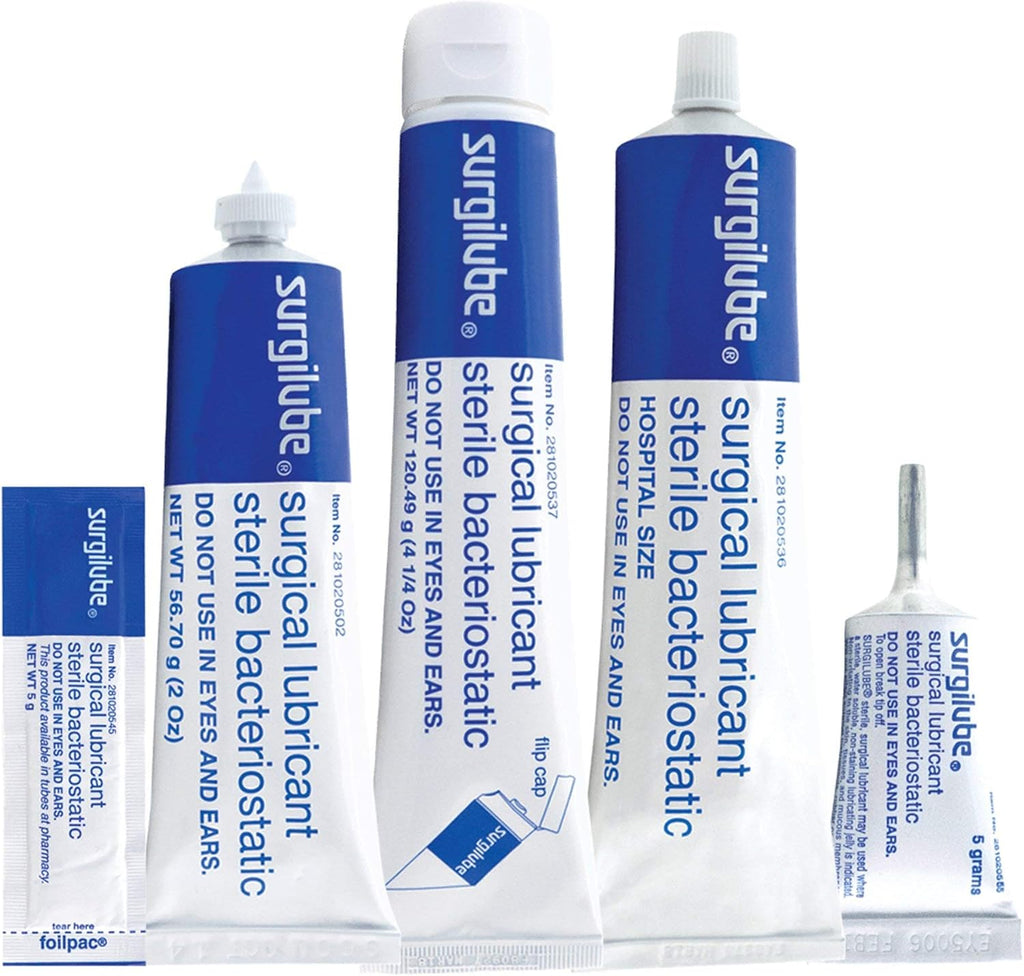 Lubricating Jelly 5 Gram Individual Packet Sterile, Box of 144 E3383