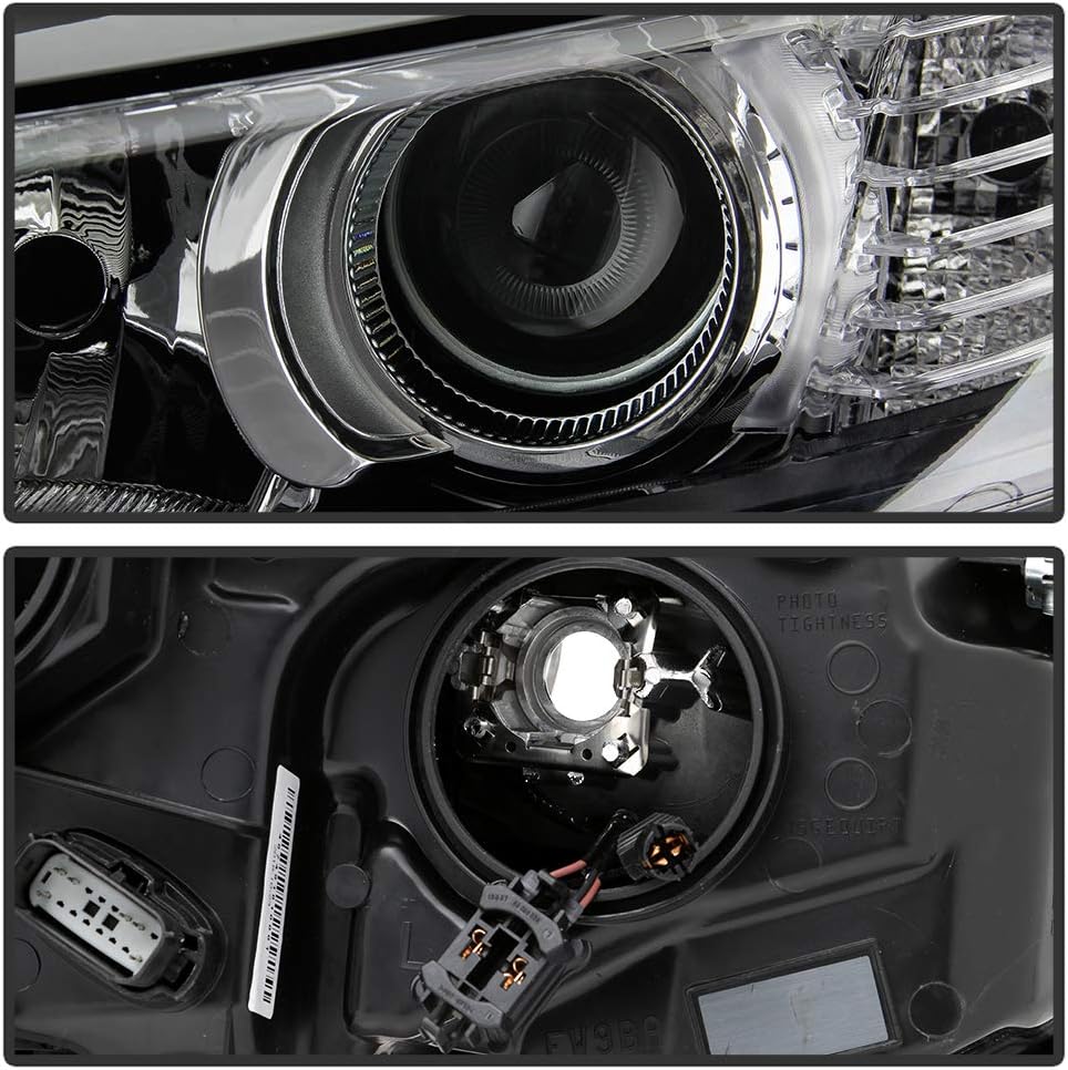 Black Housing Projector Headlights Headlamps Assembly P7949
