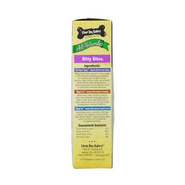 Carob Peanut & Vanilla Soft Baked Bitty Bites B7664