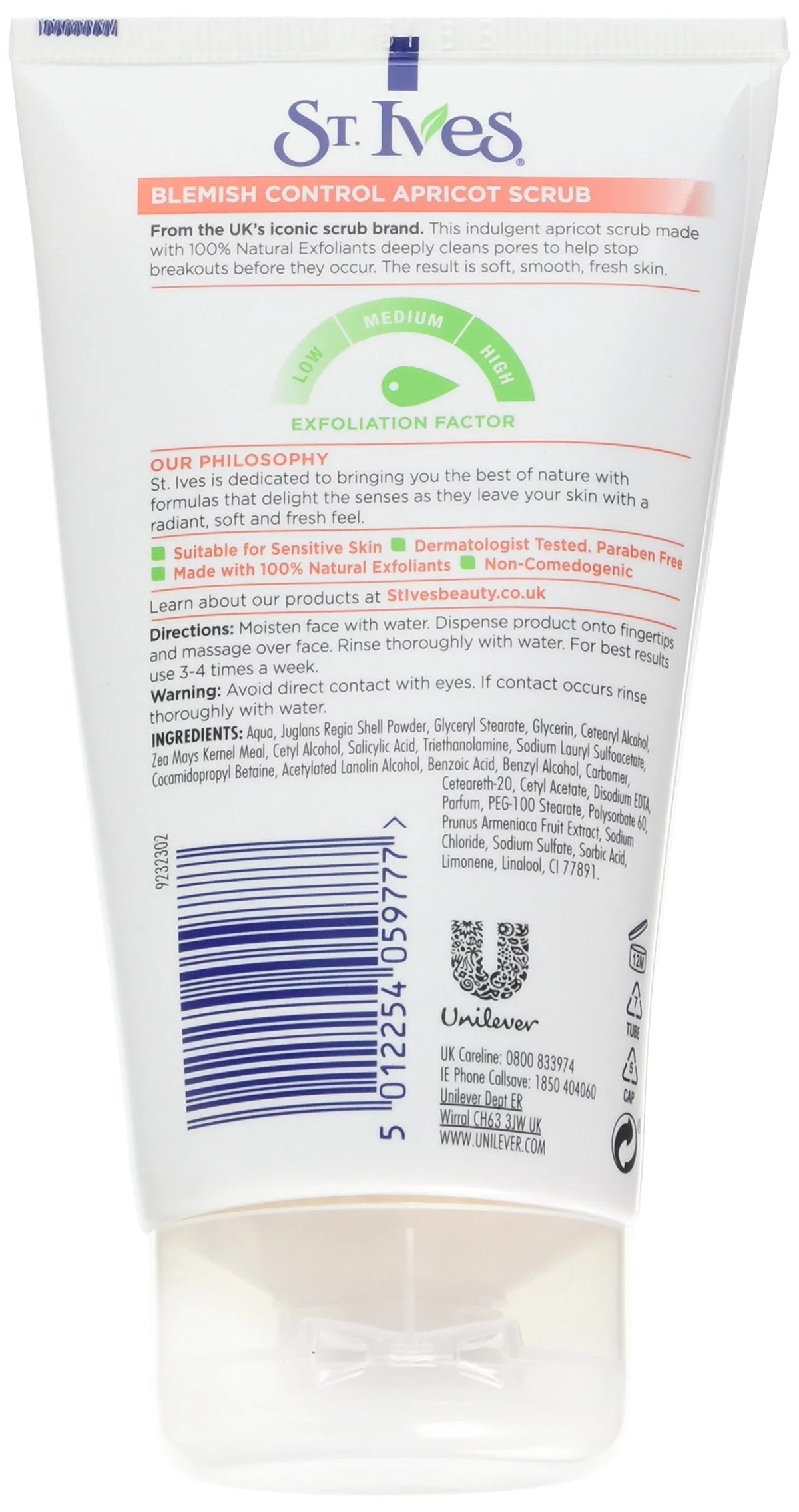 Apricot Facial Scrub 150 Ml S8167