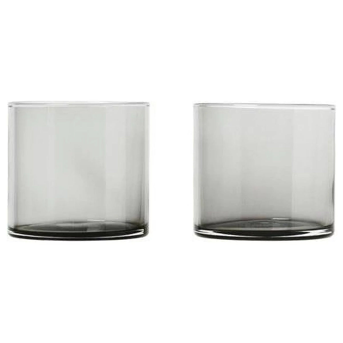 Smoked 7 oz Drinking Glasses Set of 2 G10112