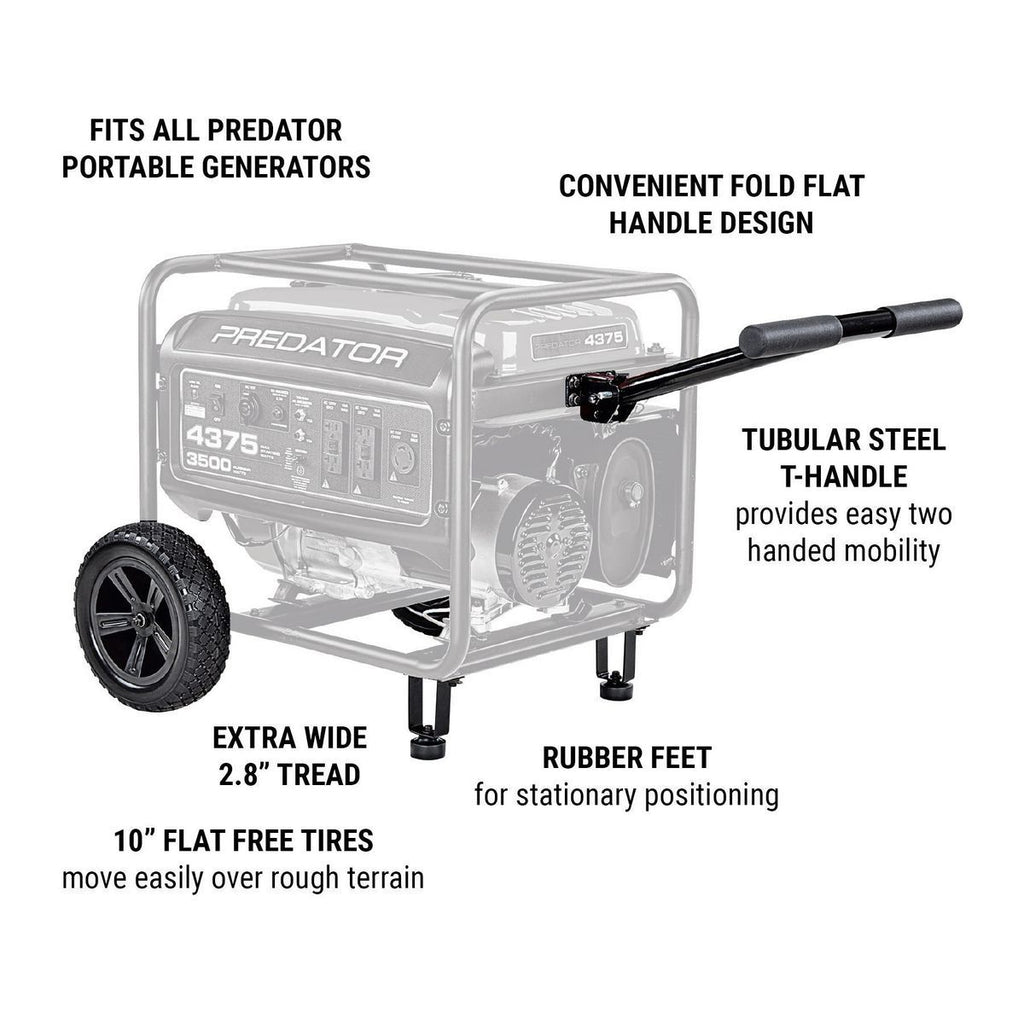 10 in. Heavy Duty Generator Wheel Kit D15606