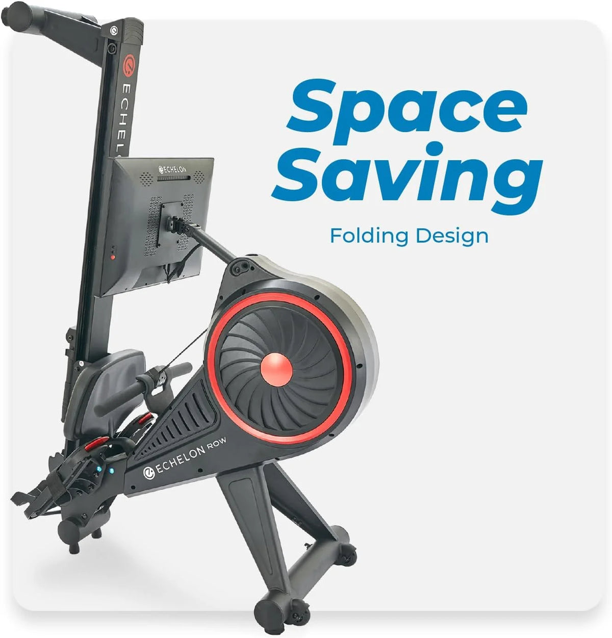 Smart Rowing Machine with 22 HD Rotating Touchscreen S15299