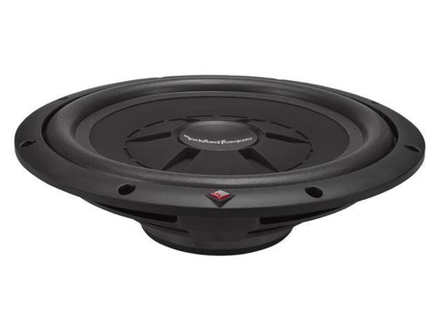 2 Rockford Fosgate 12x22 1000W Car Shallow Mount Subwoofers P960137