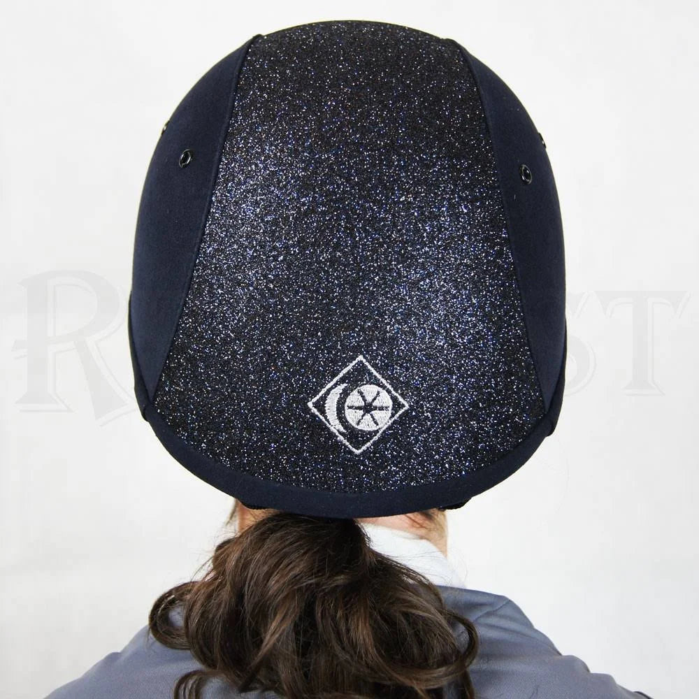 Navy Sparkly Riding Hat P521877