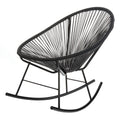 Black Cord Outdoor Rocking Chair G3660