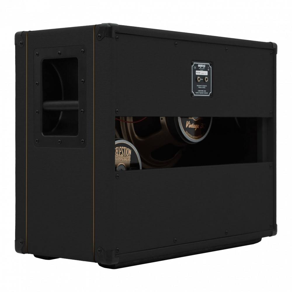 Black 2x12 Open Back Guitar Speaker Cabinet O369433