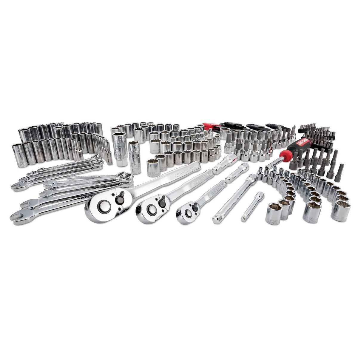 268 pc. 1/4, 3/8 and 1/2 in. Drive 12 Point Mechanic's Tool Set G222764