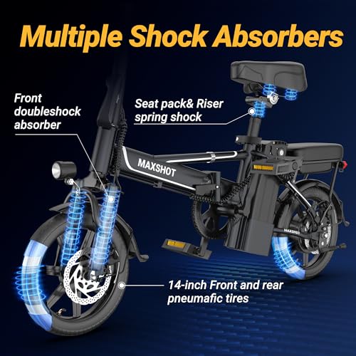 14" Folding Electric Bike with 750W Motor K86854