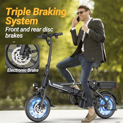 14" Folding Electric Bike with 750W Motor K86854