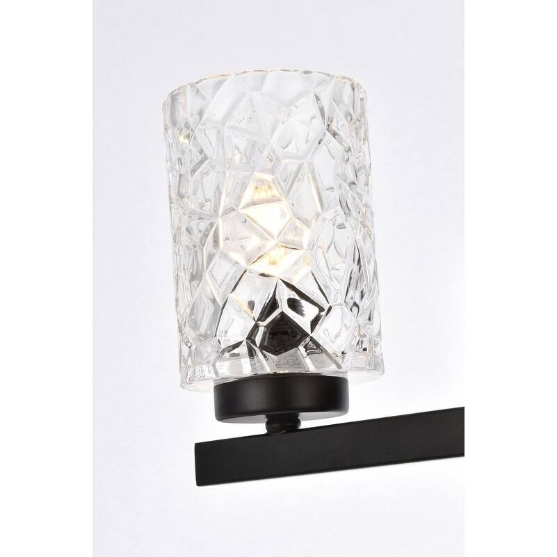 Black 4 Light Bath Sconce I496643