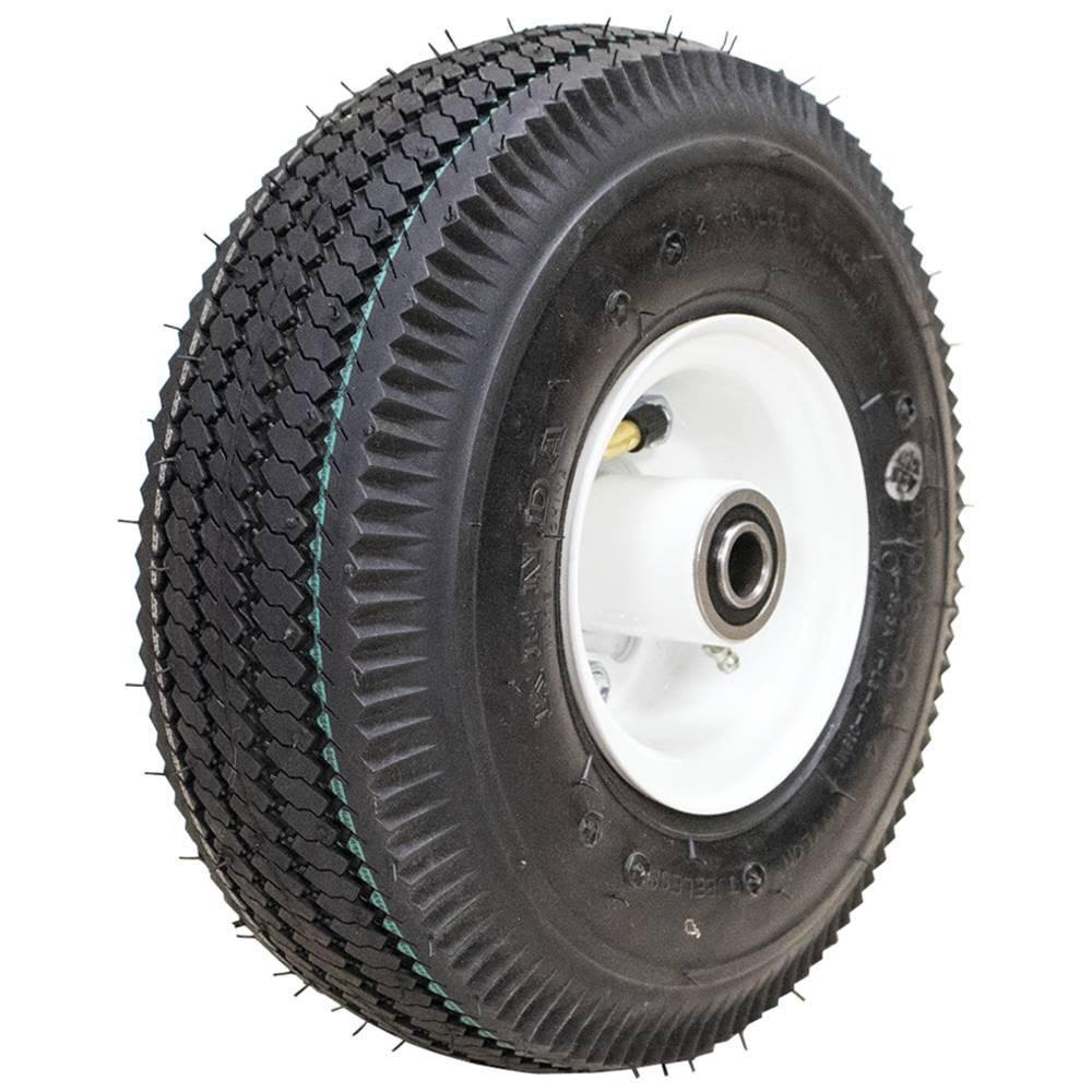 Wheel Assembly 4.10x3.50-4 Sawtooth F6992