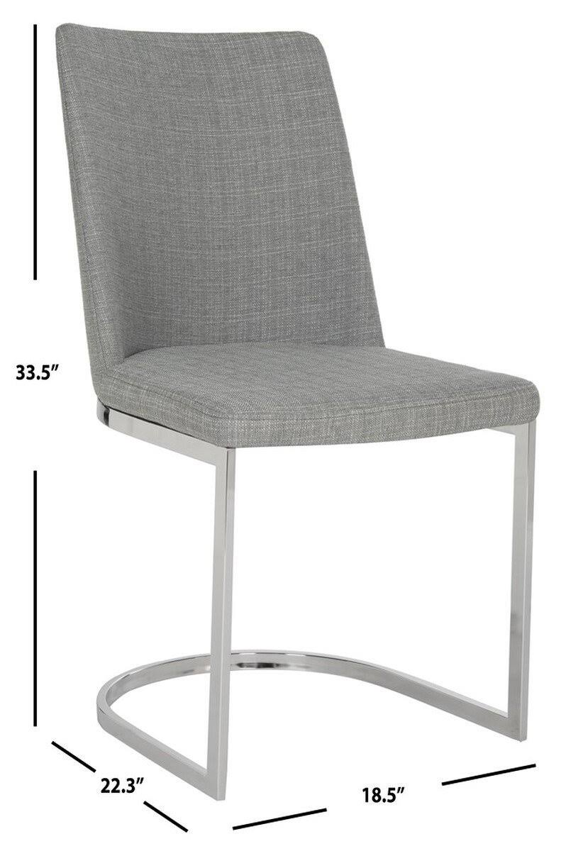 Grey Side Chair (Set of 2) F94913