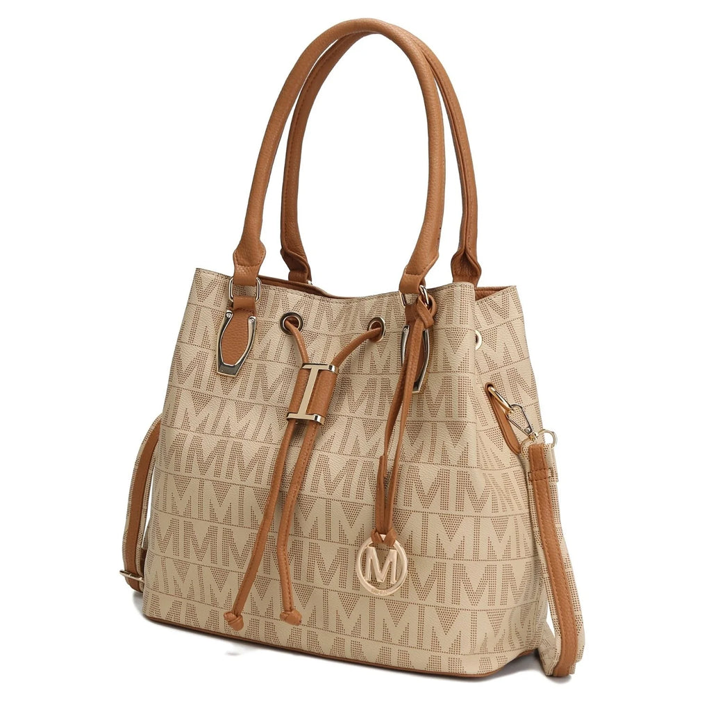 Vegan Leather Tote Handbag Z779703