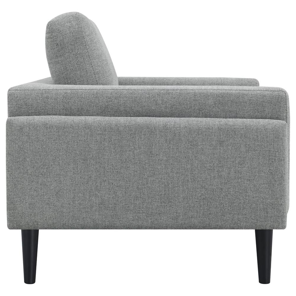 3-Piece Upholstered Fabric Sofa Set in Gray E777661