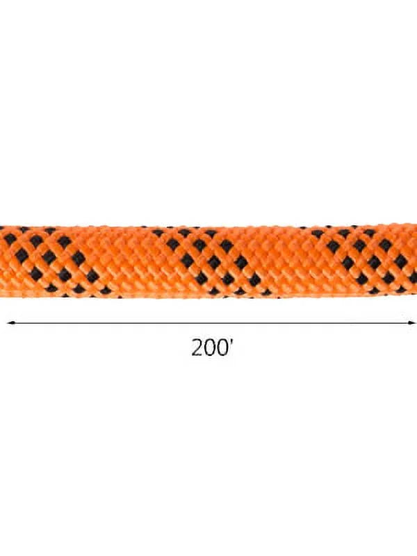 Double Braid Polyester Rope 7/16 inch × 200 feet Nylon Pulling Rope D677221