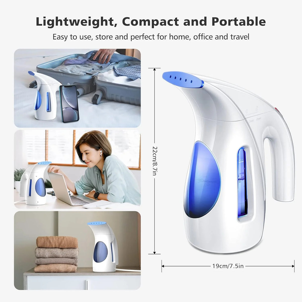 Clothes Steamer 240ml 700W Blue U222896