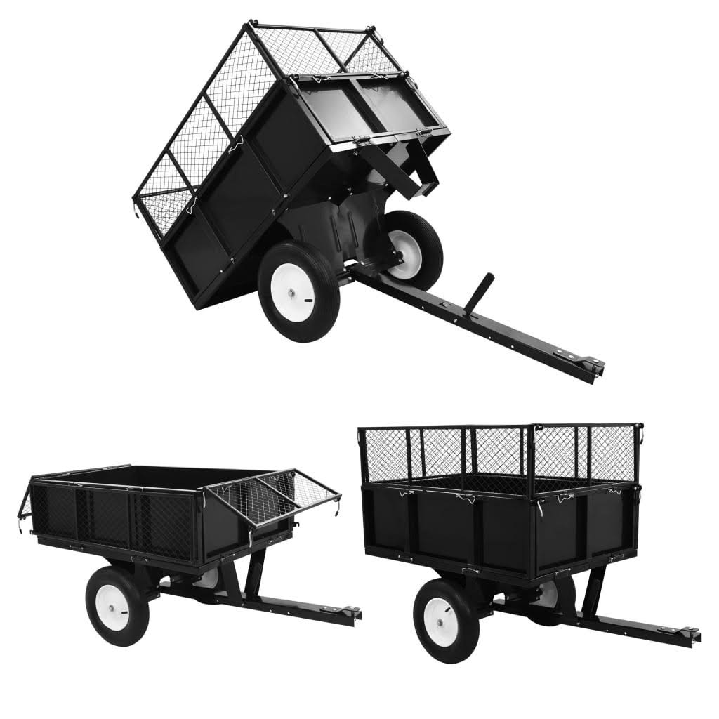 Tipping Trailer for Lawn Tractor 661.4lbs Load L976908
