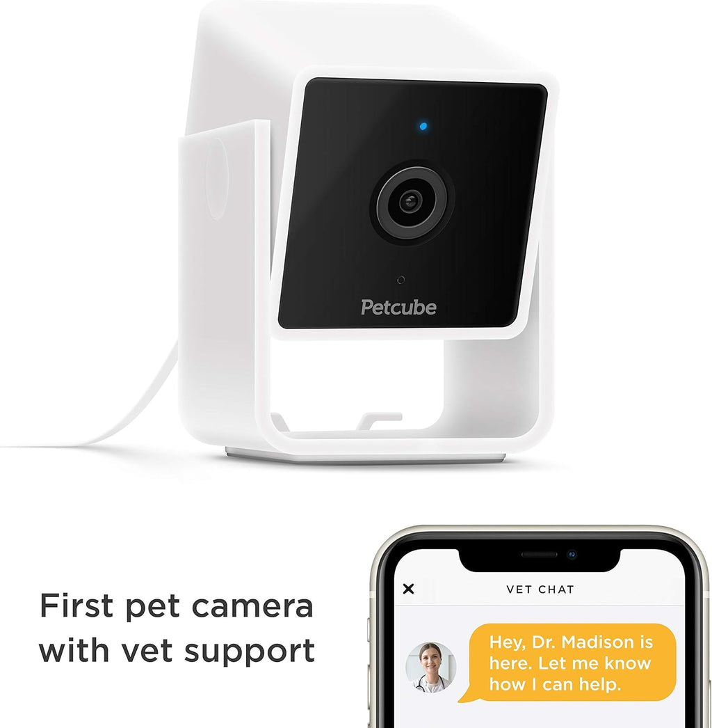 2 Pack Pet Monitoring Camera with Night Vision and Two-Way Audio Y22757
