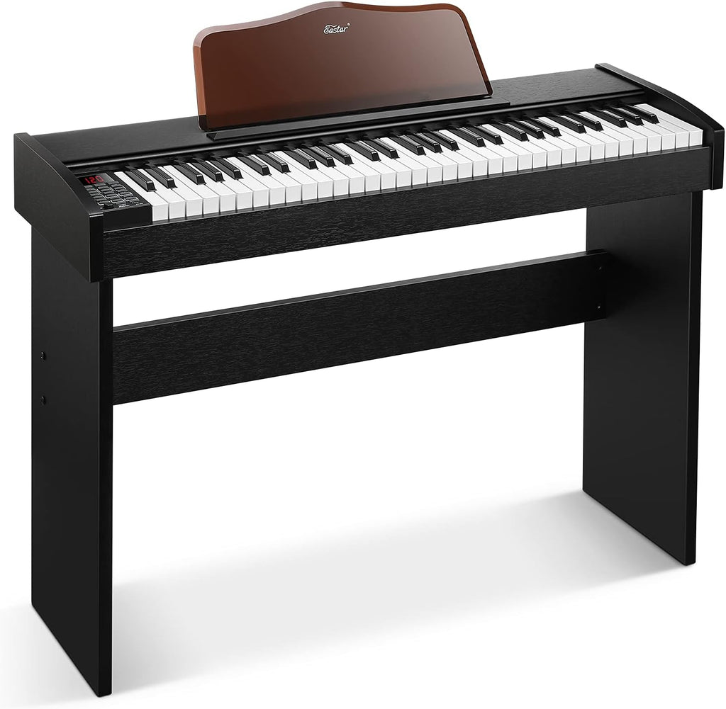 61 Key Full Size Digital Piano with Sustain Pedal & Music Stand R797