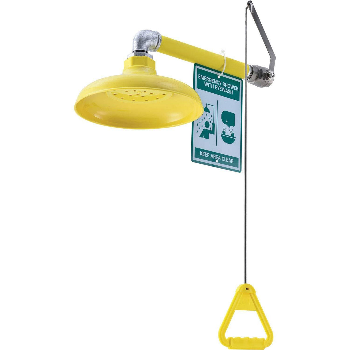 Emergency Drench Shower, Horizontally Mounted B1493