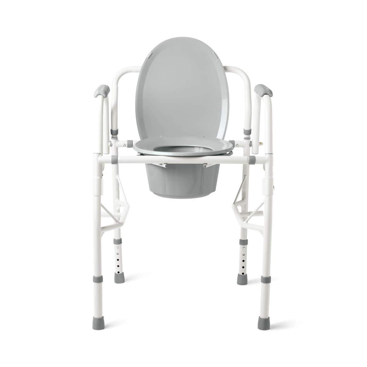 Steel Drop-Arm Commode K12489