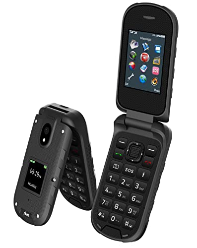 Orange Rugged Flip Phone E430