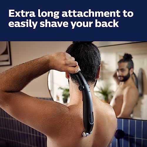 Showerproof Body & Manscaping Trimmer with Back Attachment B3860