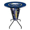 Lighted Buffalo Sabres Pub Table U6054