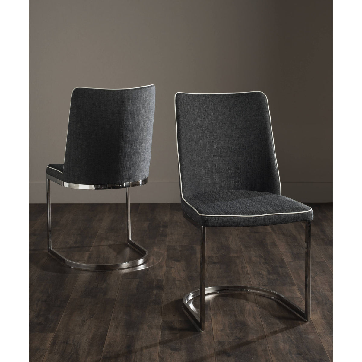 Grey Side Chair (Set of 2) F94913
