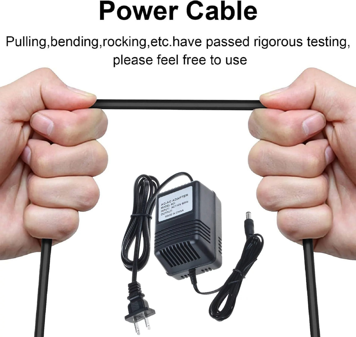 AC/AC Adapter Power Supply Cord Cable Wall Charger L333765