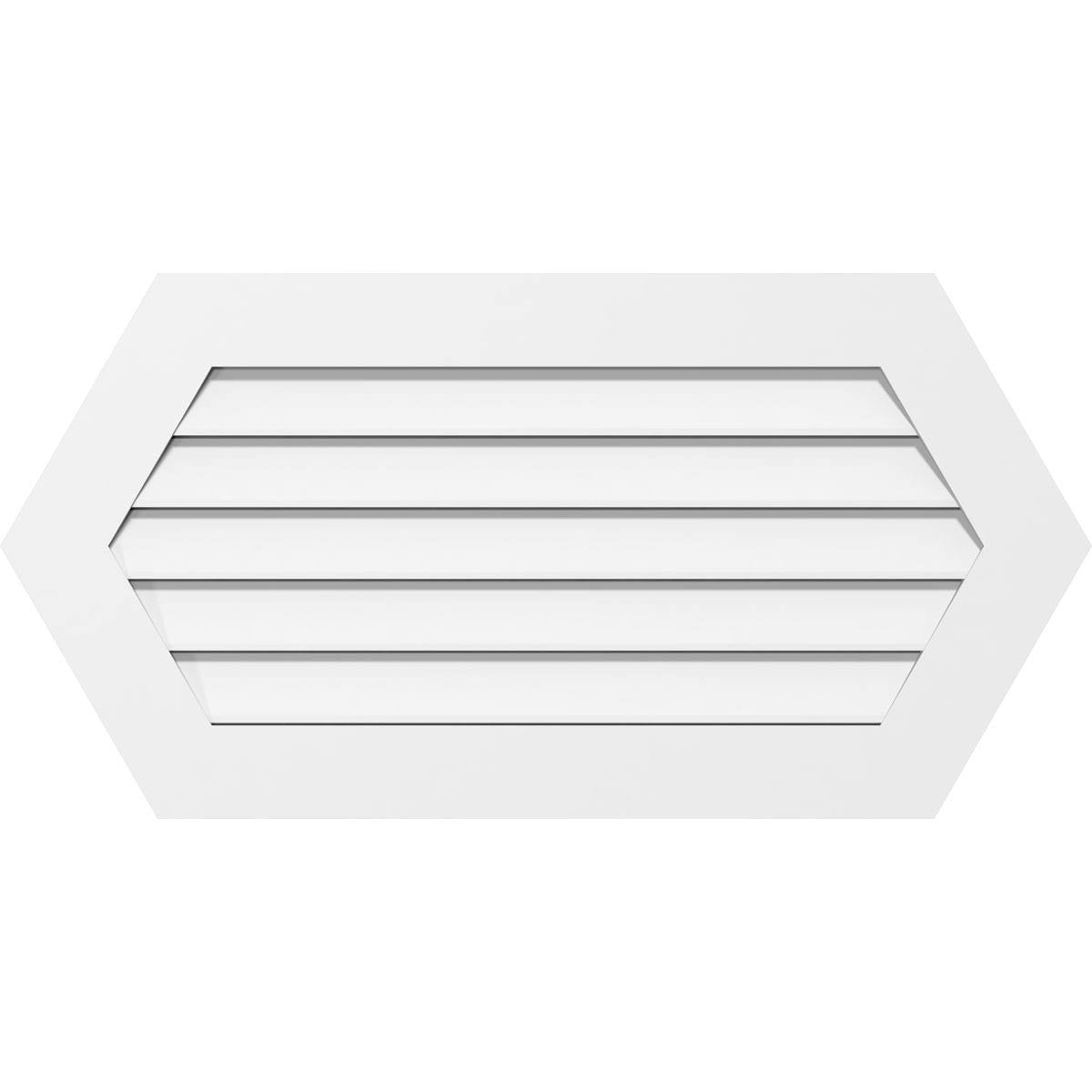 PVC Gable Vent R117
