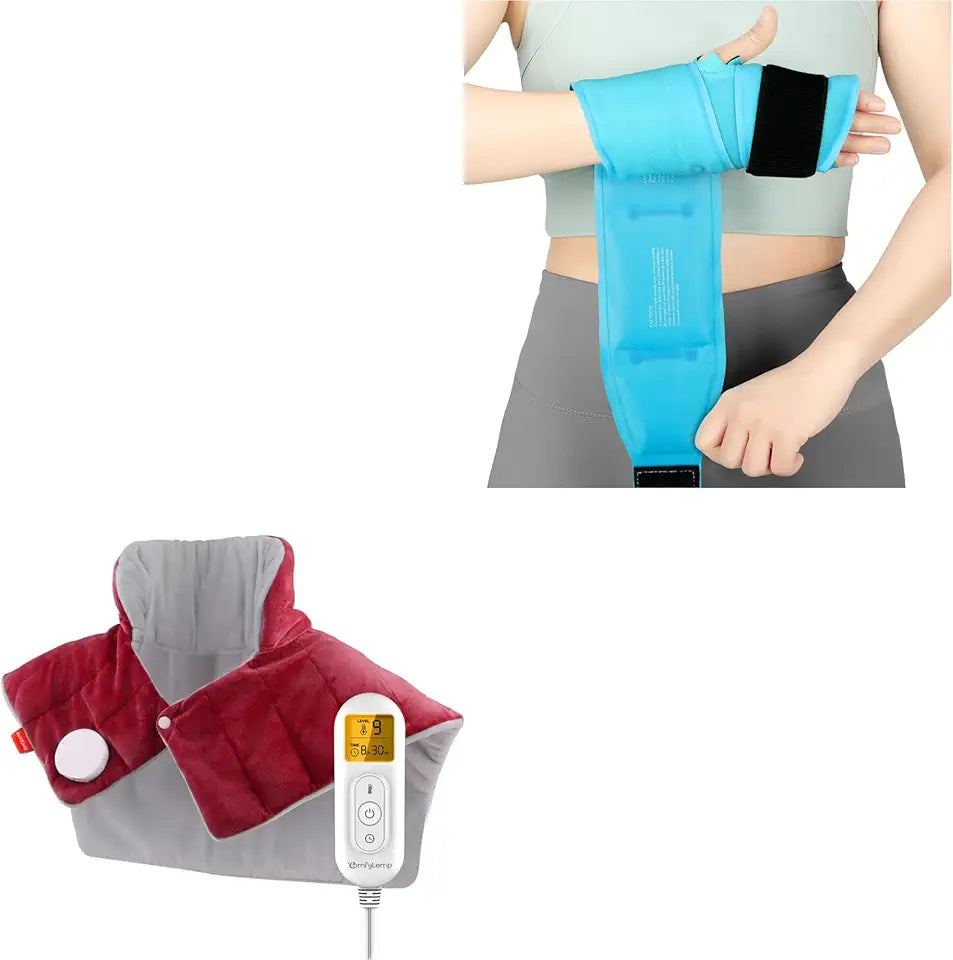 Heating Pad and Wrist Ice Pack Wrap P256
