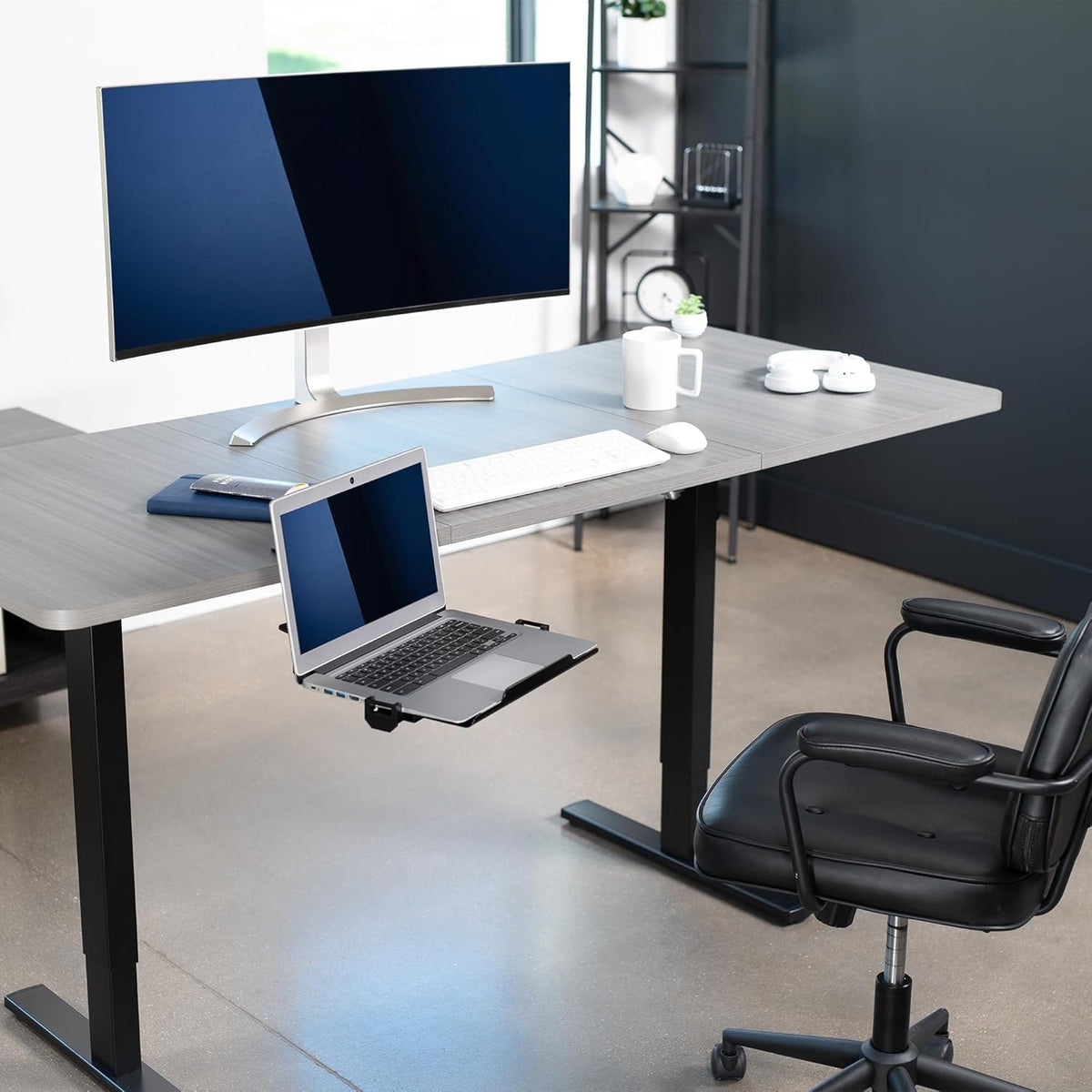 Black 12 x 9 inch Rotating Laptop Tray K144585