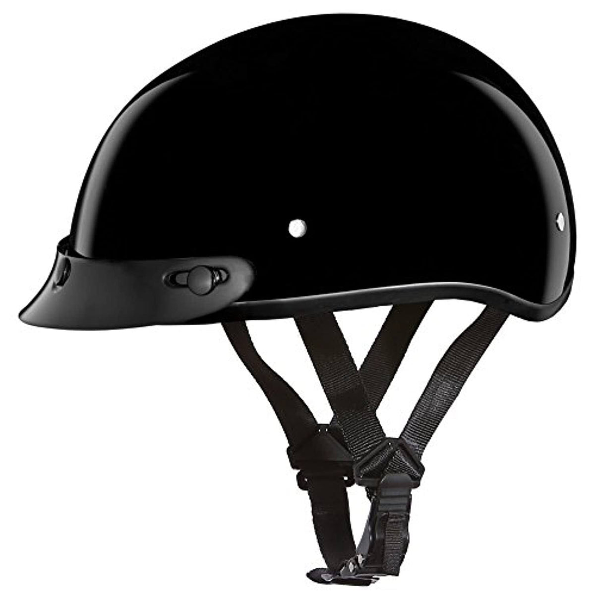 Hi-Gloss Black Skull Cap M999