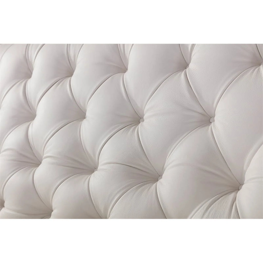 White Italian Leather Sofa Z37949