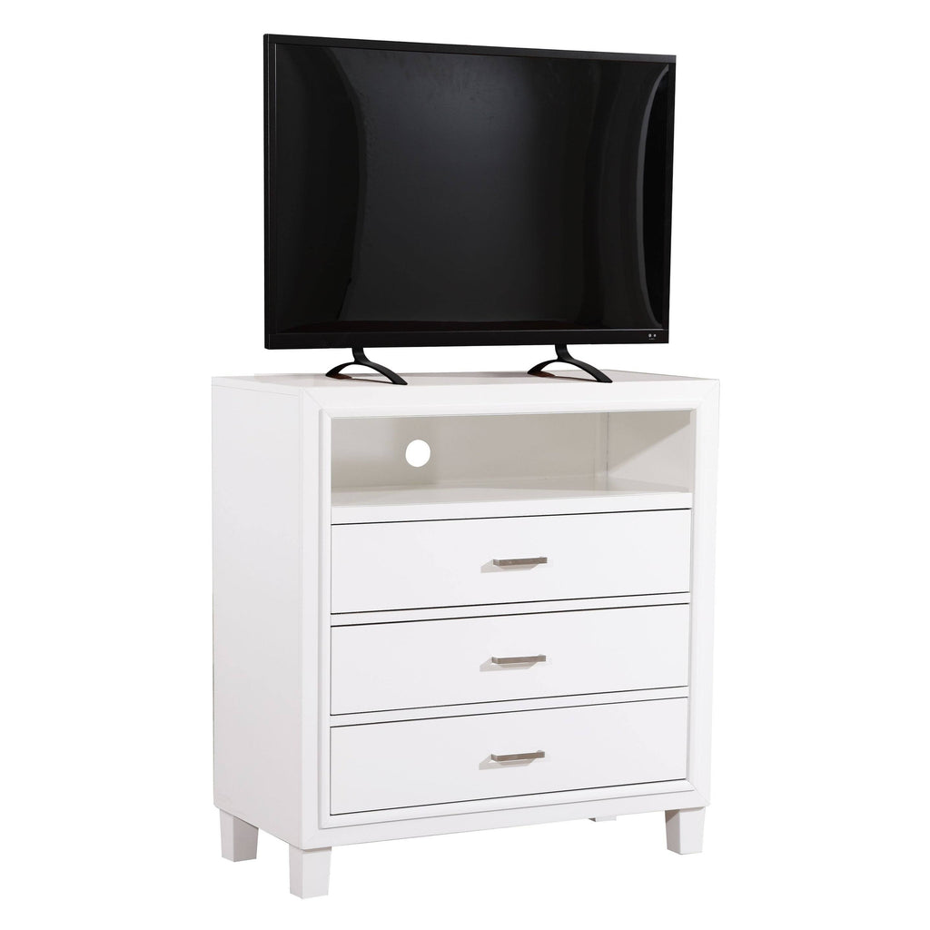 Cappuccino Media Chest V45644