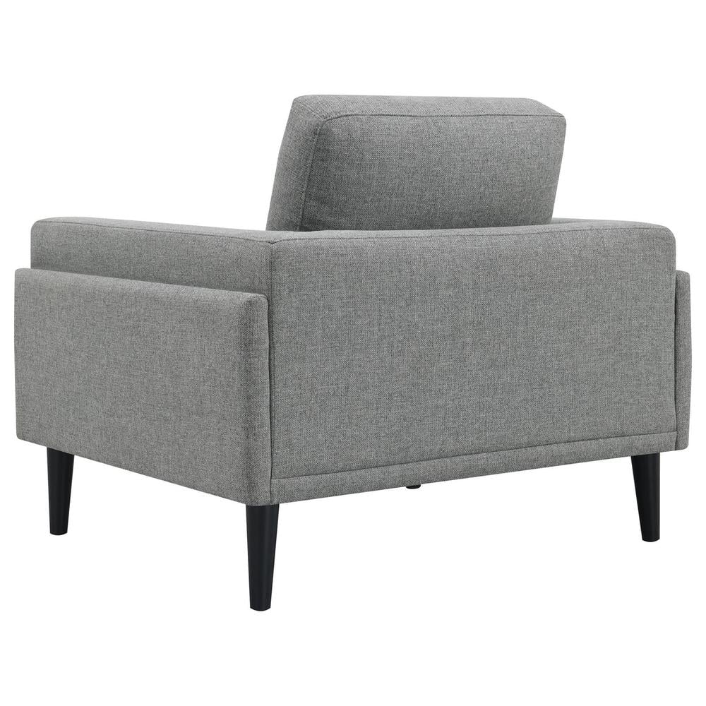 3-Piece Upholstered Fabric Sofa Set in Gray E777661
