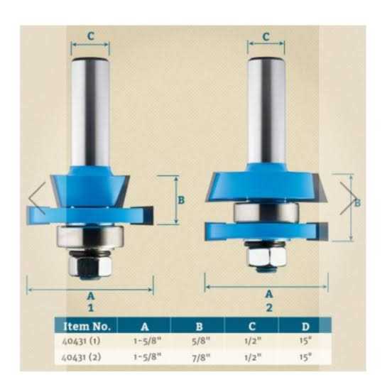2-pc. Router Bit Set V49296