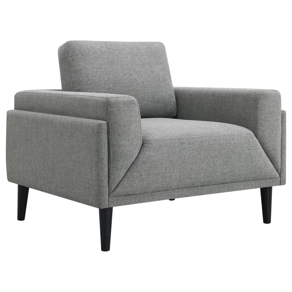 3-Piece Upholstered Fabric Sofa Set in Gray E777661