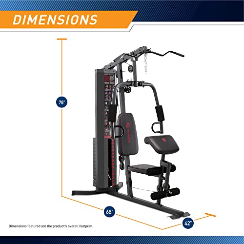 150lb Weight Stack Steel Home Gym W803