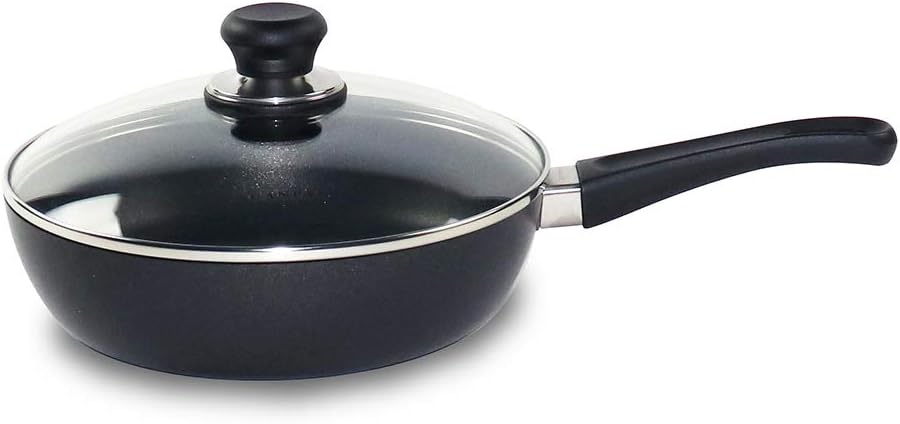 Black 9.5 Inch Aluminum Saute Pan Z919434