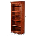 White 5 Shelves Bookcase O561713