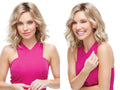Dark Brown Wavy Lace Front Wig G3369