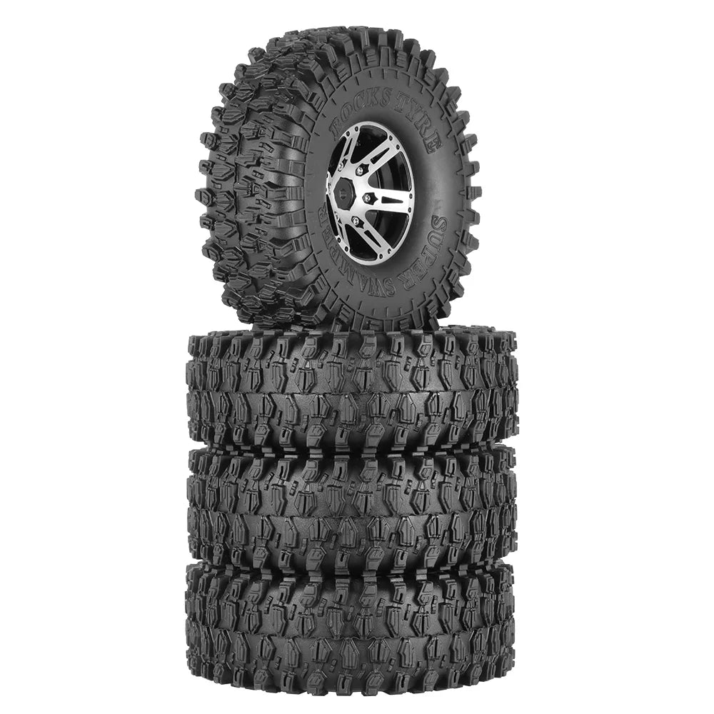 1/10 Crawler Tires with Metal Hub O244