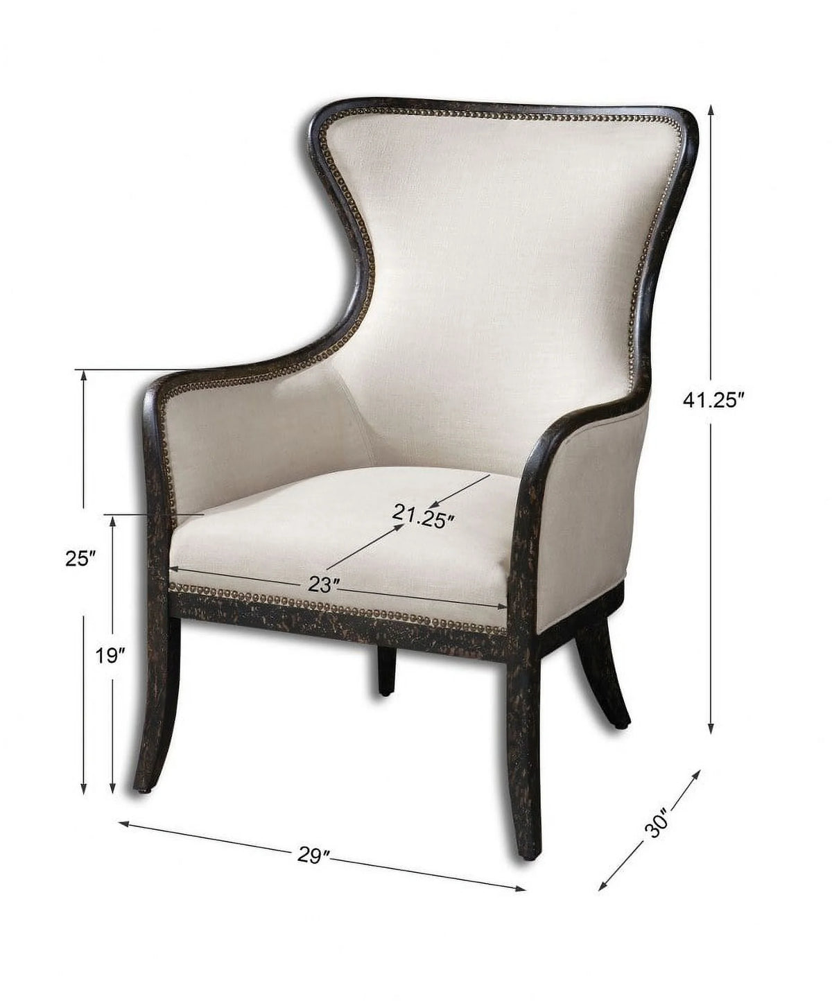 Wing Back Armchair N3727
